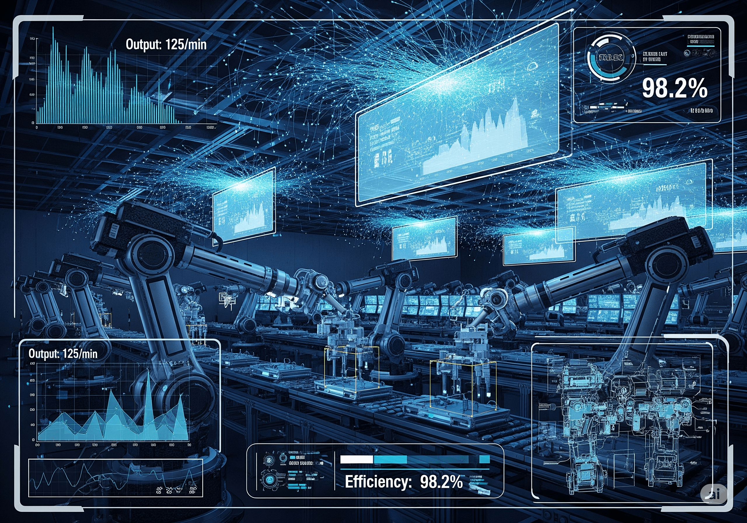 Real-time asset monitoring on a factory floor